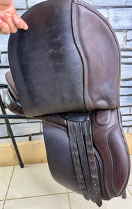 17” XW Copeland GP Cob Saddle - Brown