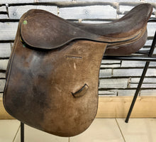 Load image into Gallery viewer, 19” Logi Polo Suede Polo Saddle -Brown - Argentina - Foam Panels