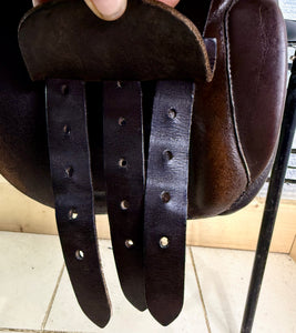 15” Wide GFS Pony GP Saddle - Brown