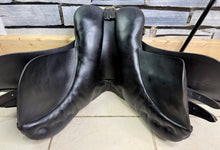Load image into Gallery viewer, 14” Wide GFS English Pony GP Saddle - Black - Lead Rein Tiny Tot
