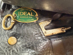 17 1/2” Medium Ideal Jessica Dressage Saddle - Black