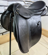Load image into Gallery viewer, 17 1/2” XW Silhouette Cob WH/VSD/GP Saddle - Black