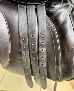 16 1/2” Medium Farrington Burford Event GP Saddle - Black