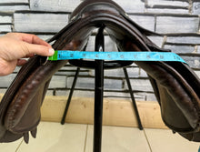 Load image into Gallery viewer, 14” Wide English Pony Saddle - Brown