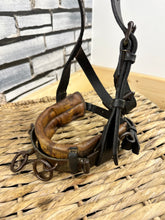 Load image into Gallery viewer, S/H Leather Lunge Cavesson - Pony