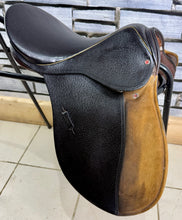 Load image into Gallery viewer, 16” MW Lemetex “Pony 1” German GP Saddle - Brown