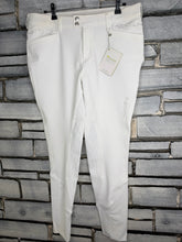 Load image into Gallery viewer, Samshield Premium Line Capucine Competition Breeches - Size 42/UK 14 - White