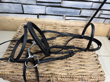 Load image into Gallery viewer, S/H Lemetex Flash Bridle -Black- Pony