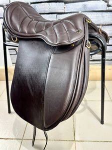 17” Wide Ideal/WRSC Le Trek/Enduro Saddle - Brown