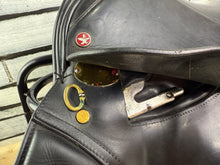 Load image into Gallery viewer, 17” Medium Jeffries Falcon Event GP Saddle - Black
