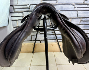 16 1/2” MW English GP Saddle - Brown