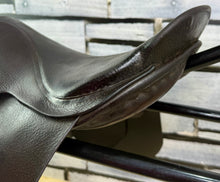 Load image into Gallery viewer, 14” MW English Tiny Tots Pony Show Saddle - Dark Brown
