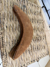 Load image into Gallery viewer, S/H Suede Padded Travelling Poll Guard - Brown