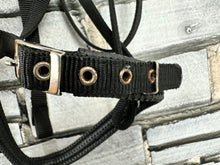 Load image into Gallery viewer, S/H Thorowgood Conform Comfort Web Flash Bridle - Black - TB