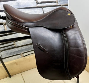 15” XW The Pony Saddle Company WH Pony Saddle - Brown