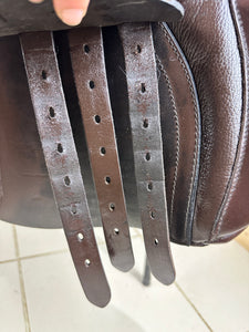 17” Wide Ideal Apex GP Saddle - Brown