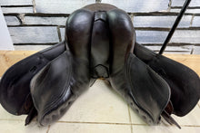 Load image into Gallery viewer, 15” Medium-Wide/XW Equxtra Serpent WH Pony Show Saddle - Changeable Gullet - Brown