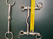 Load image into Gallery viewer, 4 1/2” Fylde Double Bits - Show Weymouth &amp; Small Ring Bridoon- Showing