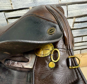16 1/2” XW Saddleworld/L.A. Jones GP Saddle - Brown