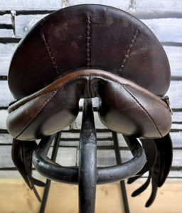 16” Wide English Pony Saddle - Brown