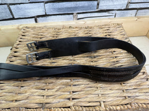 S/H 48” English Leather Balding Anti-Chafe Girth - Brown