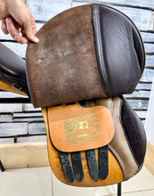 Load image into Gallery viewer, 15 1/2” Wide (Fit 32) Stubben Rex Pony GP/Jump Saddle - Brown