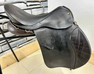 17 1/2” MN Chris Gohl GP Saddle - Brown