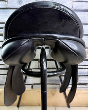 Load image into Gallery viewer, 17 1/2” MW Ideal 1350 GP Saddle - Black - Big Blocks - English Leather