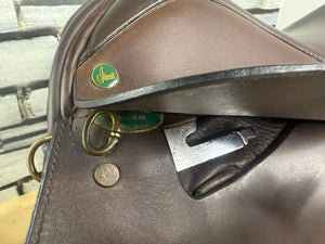 17 1/2” MW Ideal VSD Saddle - Brown