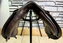 Load image into Gallery viewer, 15” Wide Chase English Pony GP Saddle - Brown - Deep Seat