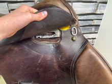 Load image into Gallery viewer, 18” Medium Zaldi Jupiter GP/Jump Saddle - Brown