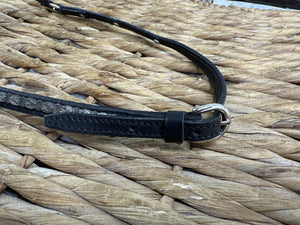 Mini to Arab In Hand Leather Show Halter/Bridle - Western Style