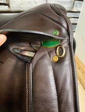 Load image into Gallery viewer, 15” Wide Manor English Pony WH Saddle - Brown - GP/Workers - W-XW