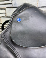 Load image into Gallery viewer, 16” MW Rich &amp; Sons Shoulder Relief Pony Jump Saddle - Black