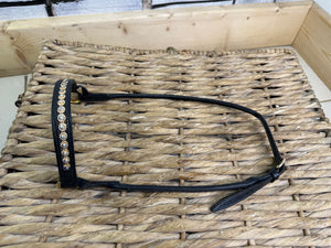 Arab In Hand Rolled Leather Show Halter/Bridle-Maharani
