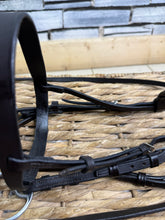 Load image into Gallery viewer, S/H English Complete Lead Rein Showing Bridle -Brown- Small Pony