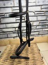 Load image into Gallery viewer, S/H Stubben Flash Bridle - Black - Full