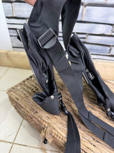 Load image into Gallery viewer, S/H Shires Saddle Bags with Bottle holders - Black