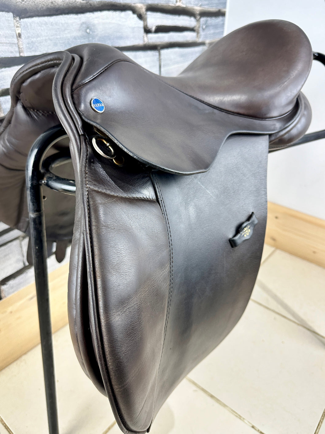 15 1/2” Wide-XW Dever Pony GP Saddle - Brown