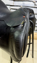 Load image into Gallery viewer, 17” Wide Albion SLK II Ultima LH Dressage Saddle - Adjusta Tree - Black - Flat Tree