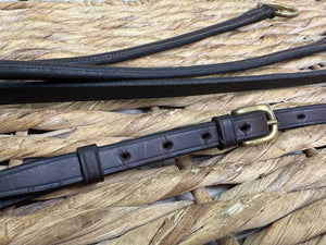S/H Bruno DeGrange French Running Martingale - Brown - Full