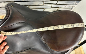 16 1/2” MW Novus WH/VSD Saddle - Brown