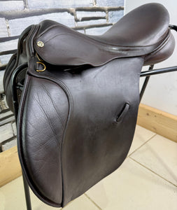 17 1/2” Wide Barnsby GP Saddle - Brown