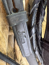 Load image into Gallery viewer, S/H Full Size Double Bridle Set -Slip Head, Bits &amp; Reins- Brown