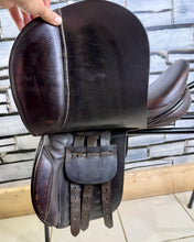 Load image into Gallery viewer, 15” Wide Ideal English Pony WH Saddle -Brown- GP/Workers - W-XW