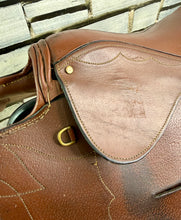 Load image into Gallery viewer, 17” Futurity Full Tree Racing Saddle - Tan - Soft Foam Panels