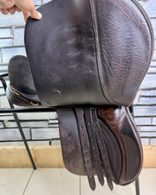 Load image into Gallery viewer, 17” Wide Ideal VSD/GP Saddle - Brown