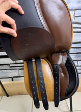 Load image into Gallery viewer, 16” MW Lemetex “Pony 1” German GP Saddle - Brown