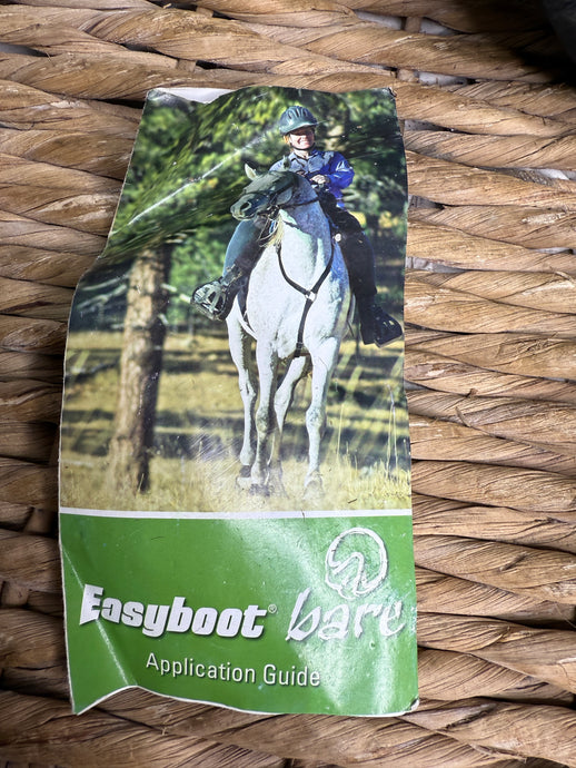 S/H Easyboot Bare Hoof Boots - Size 6