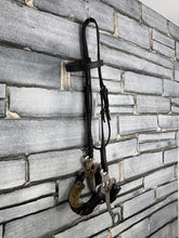 Load image into Gallery viewer, S/H English Hackamore Bridle - Brown - Full